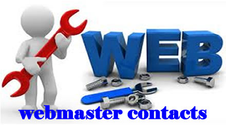 webmaster contacts
